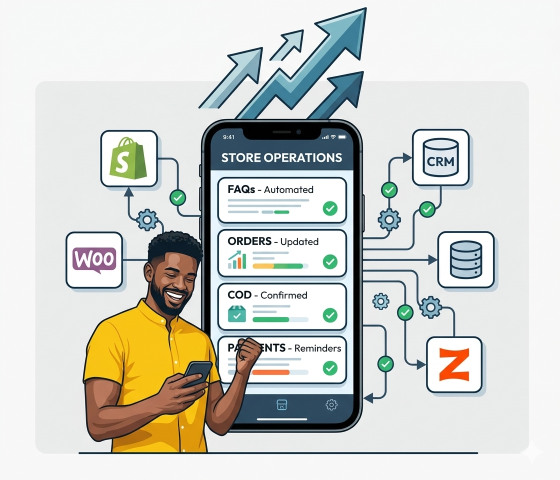 Automate daily store operations