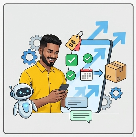 Automate follow-ups and orders