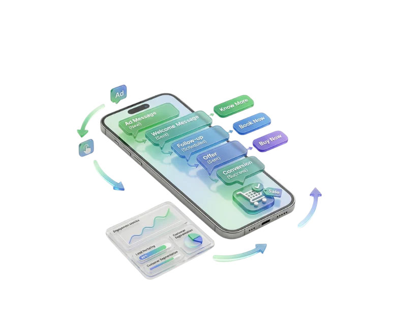 WhatsApp Funnels (Marketing + Nurturing)